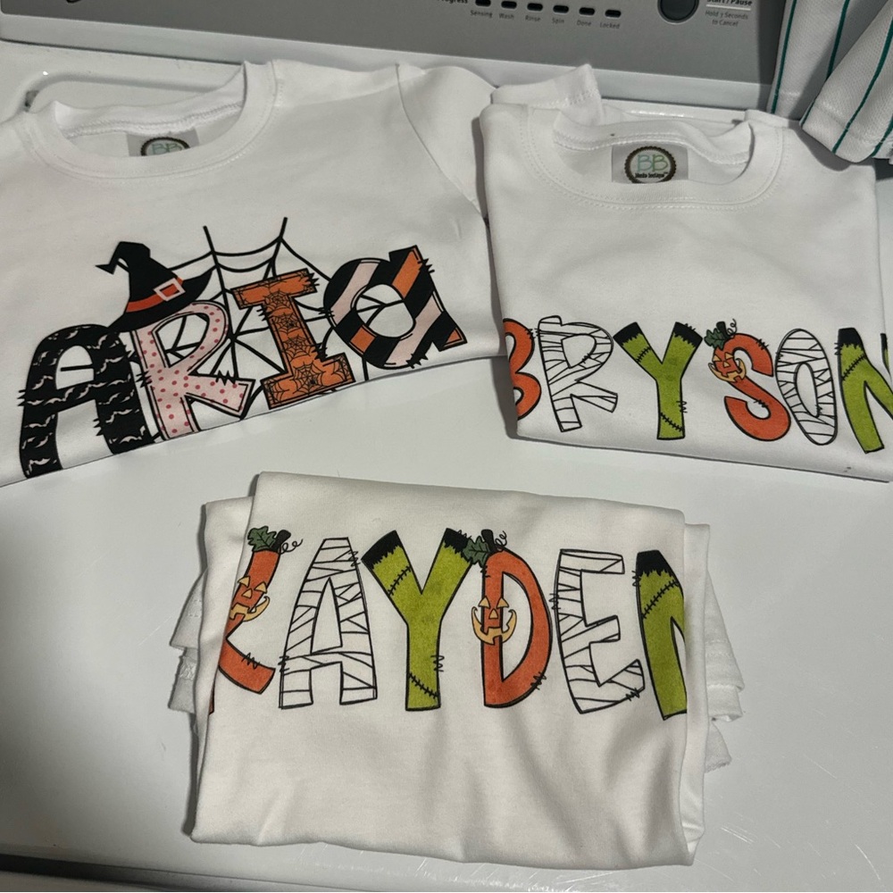 Halloween tees